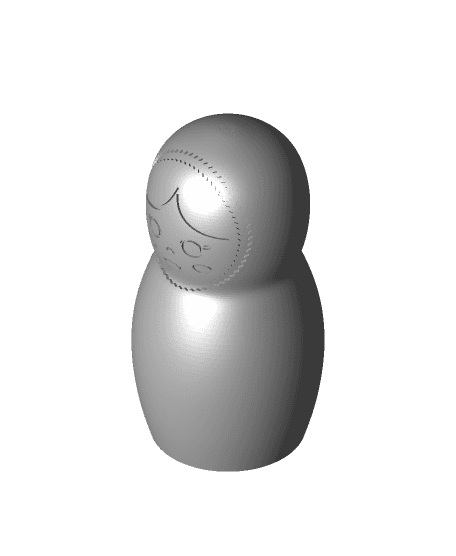 Nesting Dolls 3d model