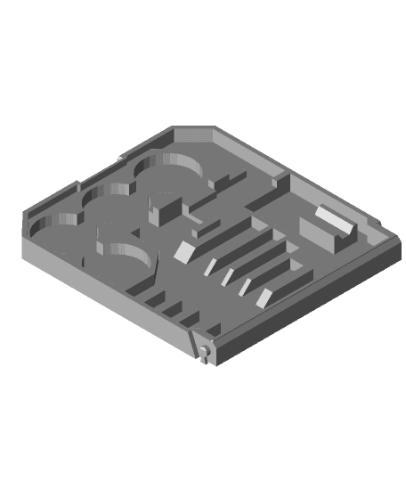 Tap & Die Hinged Case 3d model