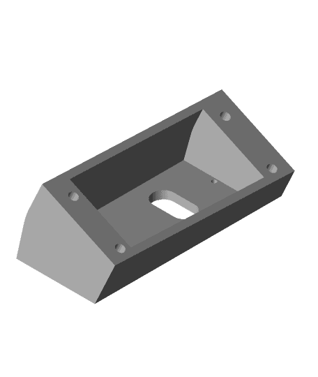 Amcrest AD110 Doorbell Siding Mount 25 degree remix 3d model