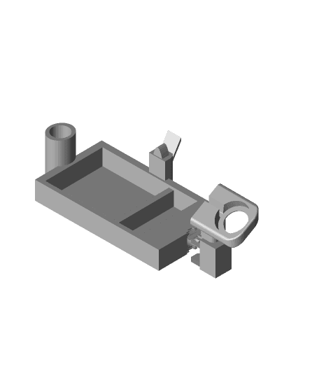 desk organizer box v4.stl 3d model