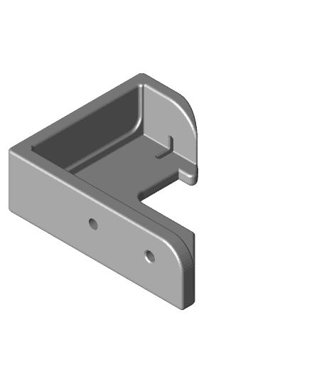 Nintendo Switch Dock Wall Mount V3 3d model