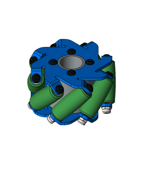 Mecnum wheel 3d model