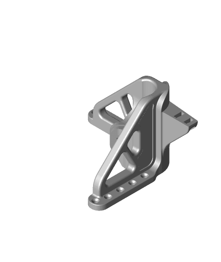 MPCNC 25.4 - Corner Brace(Left cable ledge).stl 3d model