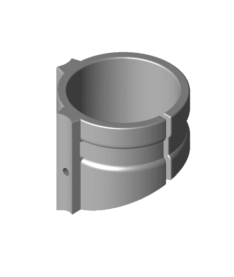 MPCNC Primo - MakitaRouterClamp(hose clamp vrs).stl 3d model