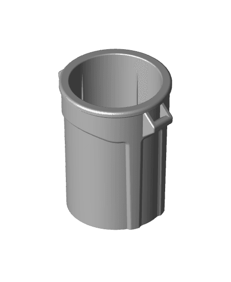 Trash Koozie 3d model