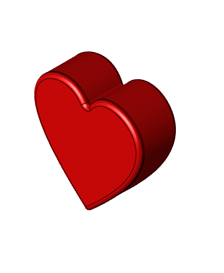 Heart Ring Holder Remix 3d model