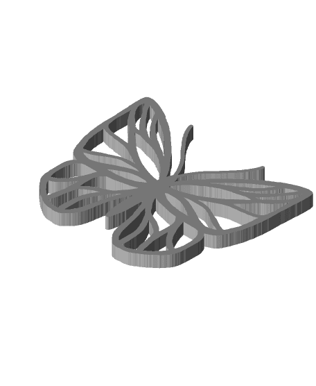 butterfly  3d model