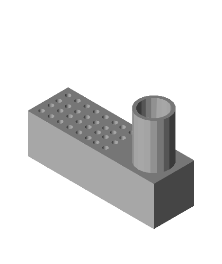 3 32 Tungsten holder 3d model