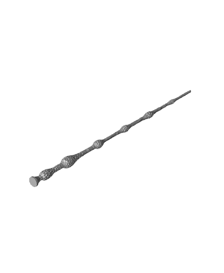 Albus Dumbledore Wand 3d model