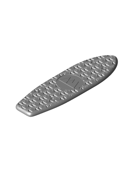 Half Penny Skateboard 3d model