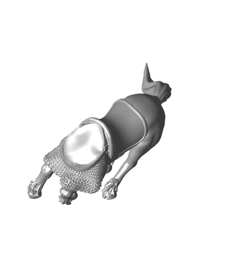 Cavalry_running_horse_body.stl 3d model