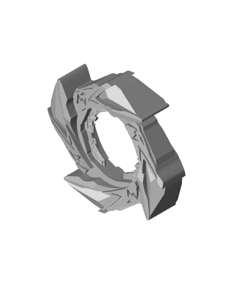 BEYBLADE COBALT DRAKE | BLADE LAYER | BURST SERIES 3d model