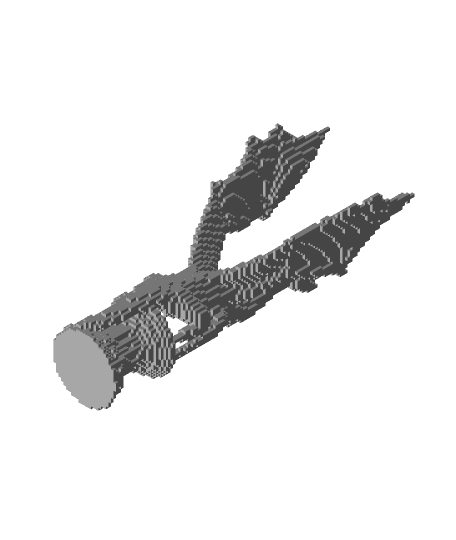 minecraft dragon 2 3d model