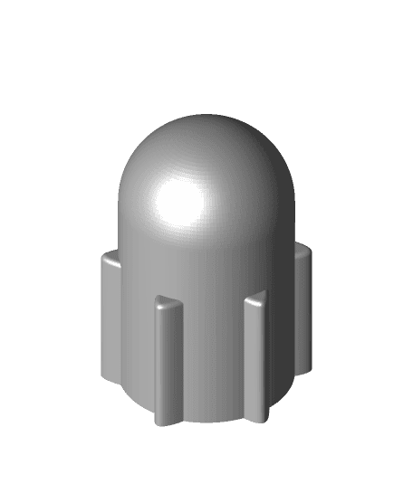 PC4-M6 Threaded Cap 3d model