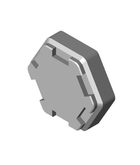 Hextraction Beta Template Tile 3d model