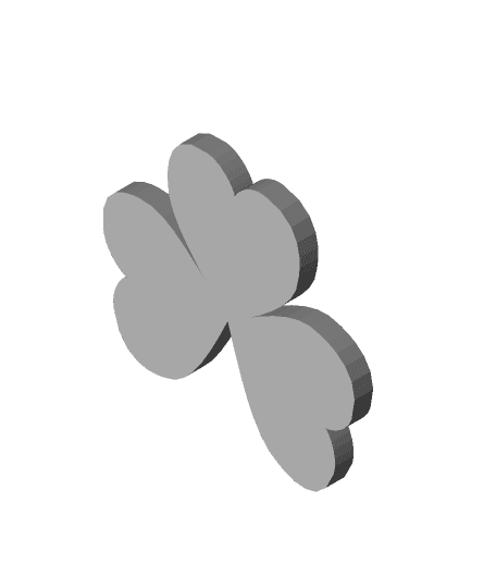 St.Patrick Day Pin 3d model