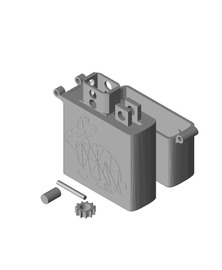 zippo 4d 3d model