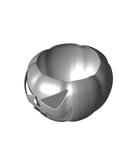 EVIL PUMPKIN SHADE 3d model