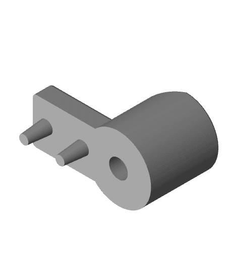 ToolGrid 3/8" Ratchet Holder 3d model