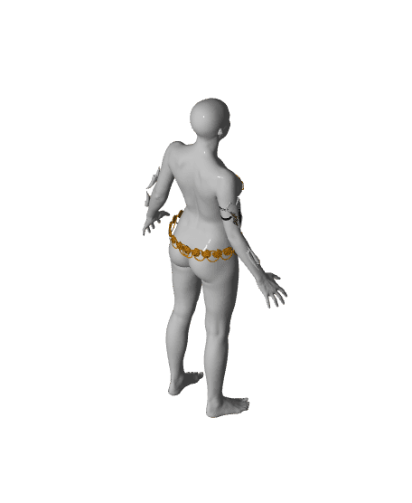 KARLACH ACCESSORIES SET BALDURS GATE 3 3d model