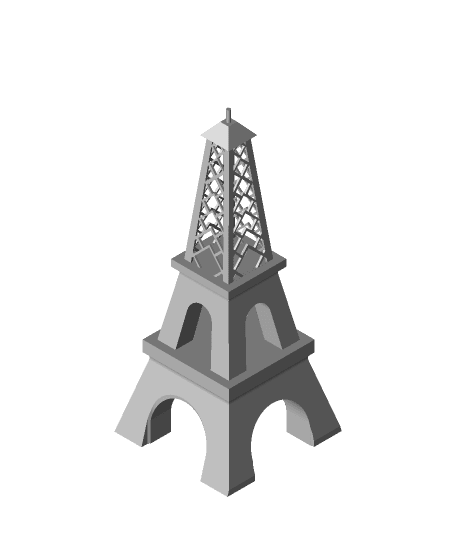 Eiffel Tower 3d model