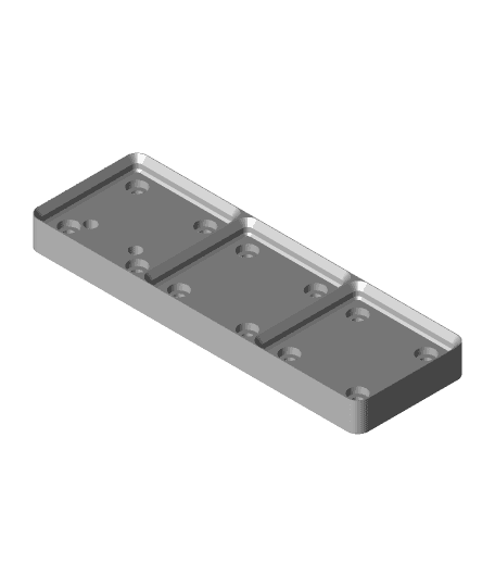 Mingda Magician X Gridfinity Plate 3d model