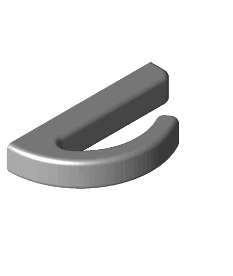 Monitor Hook 3d model