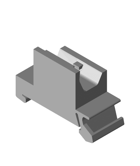 DIN mount Wago 222 3d model