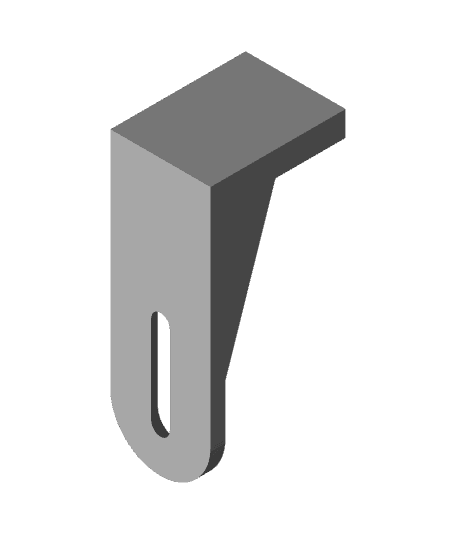 Command Strip Shelf Anchor 3d model