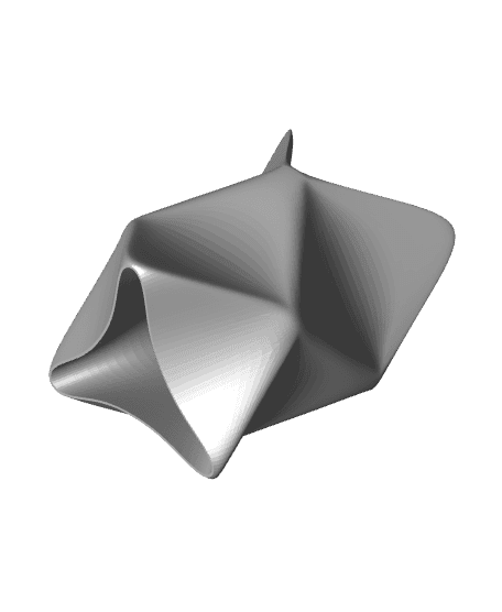 ORIGAMI  PIP |  print-in-place Table Lamp E14, E26, E27  3d model