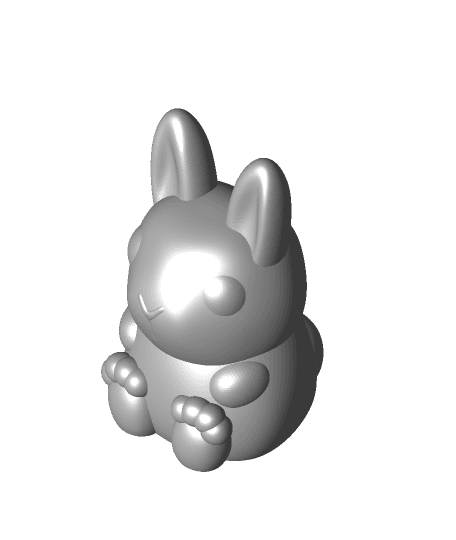 Basic Bunny  3d model