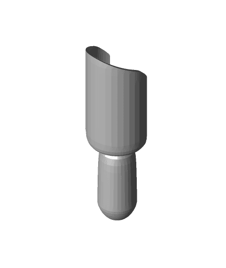 Curved seasoning dispenser 3d model