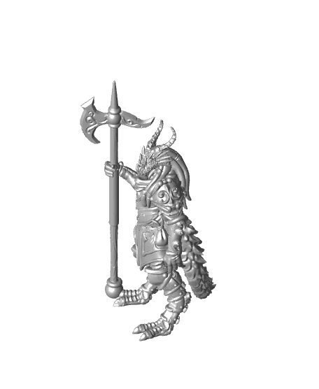 Dragonborn Guard 3 3d model