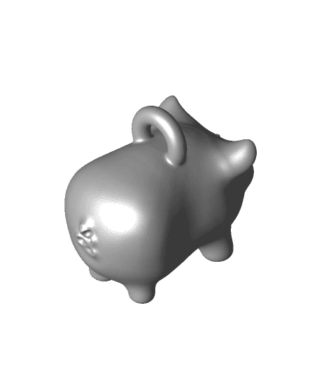 Lil' Pigmo Keychain Buddy 3d model