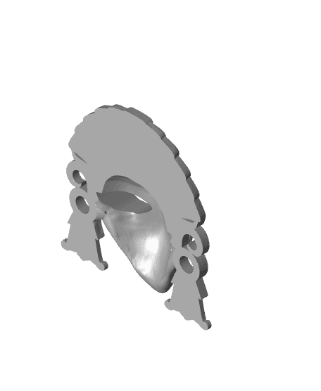 Mask of Tlaloc 3d model