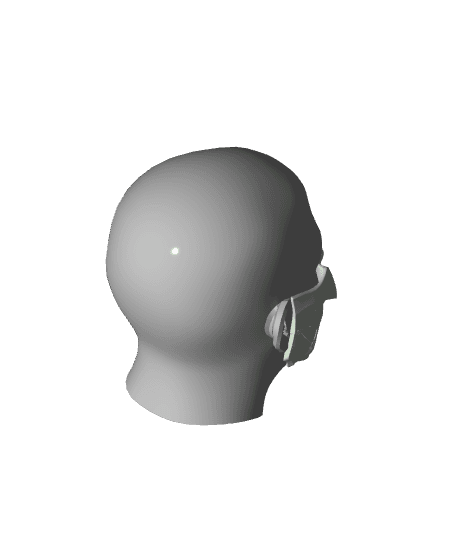 SCORPION MASK MORTAL KOMBAT 1 3d model