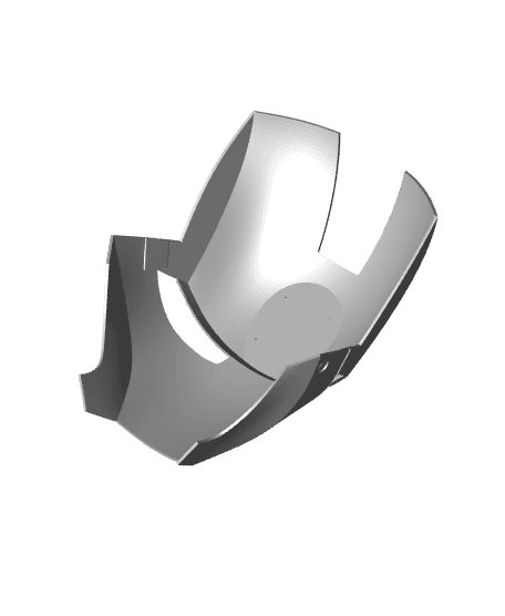 Iron Man Wearable Helmet 3D print model 3d model