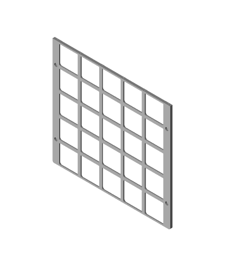 Gridfinity Baseplate for IKEA Helmer 3d model