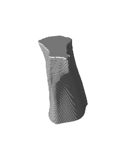 Dragon Neck - Chaos Collection Vase #15 3d model