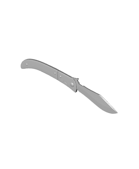 Navaja knife CSGO 3d model