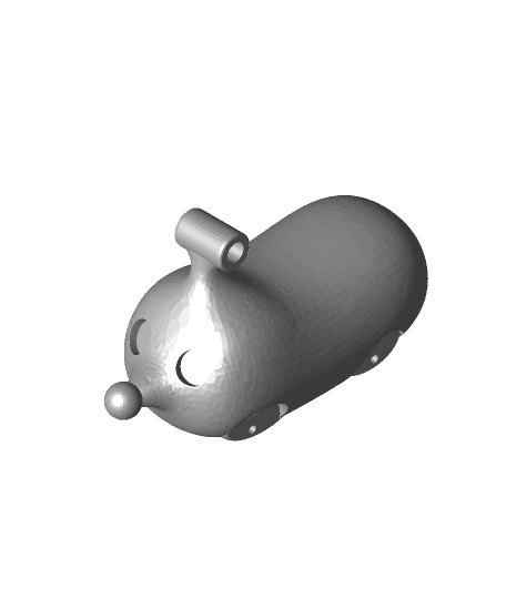 Kurkkumopo 3d model