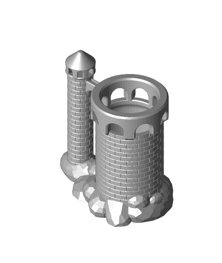 Castle Coozie v14.stl 3d model