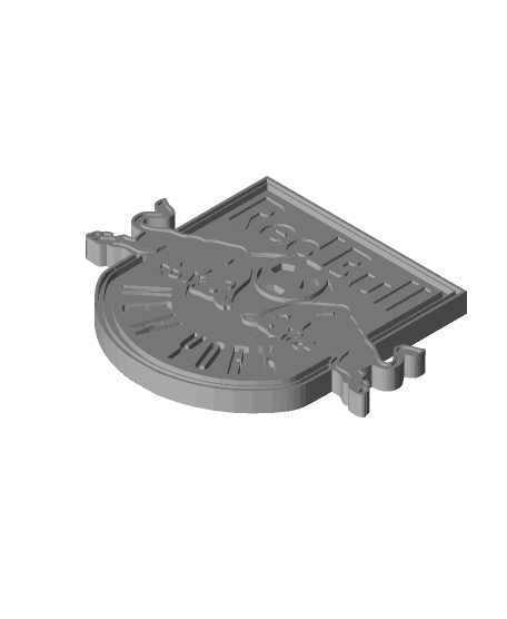 CS New York Red Bulls coaster or plaque 3d model