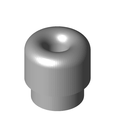 Bambu X1 Filament Buffer Button 3d model