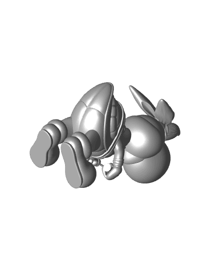 Yoshi_X_Michelangelo.stl 3d model