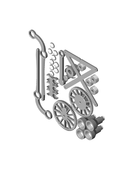 The Rolling Ball Escapement 3d model