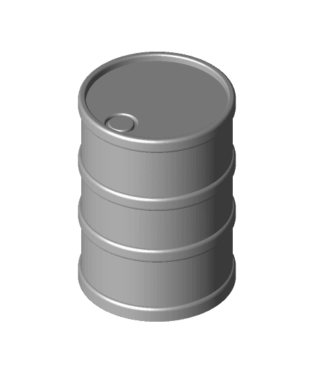 OilBarrel V2 3d model