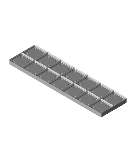 Weighted Baseplate 2x7.stl 3d model