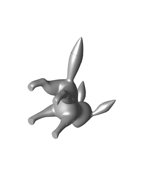 Umbreon Pokemon - Multipart 3d model