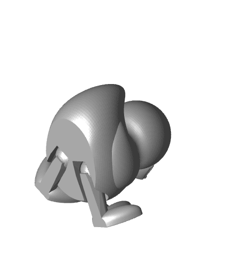 Articulating Spring Duck 3d model